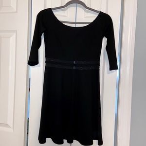 Lulus black fit&flare dress